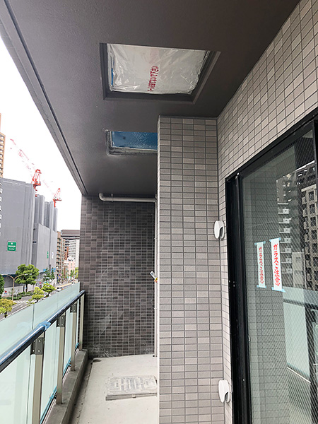 令和元年5月末竣工予定のブエナビスタ神戸三宮　足場解体完了しました。